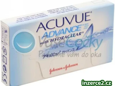 Kontaktní čočky Acuvue Advance