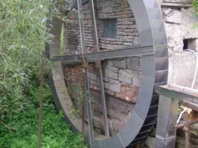 Prodám turbínu Banki a vodní kolo Koreček