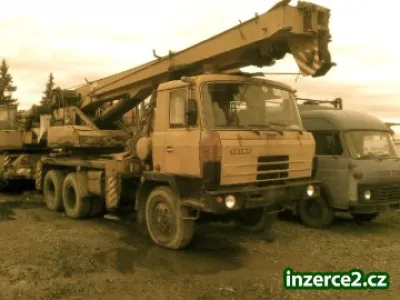 Autojeřáb AD20T Tatra 815 T2