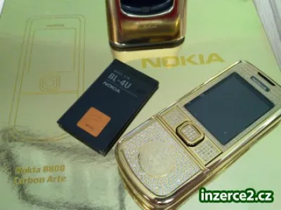 Nokia 8800 Carbon Arte Gold Versace.novy.komplekt,baleni