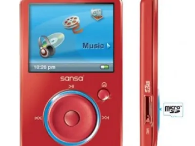 mp3 přehrávač SanDisk Sansa Fuze, 4GB,NOVÝ!!!