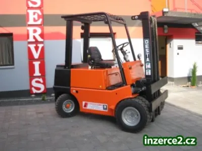 prodám vysokozdvižný vozík DESTA DV 32 A halová, tupláky