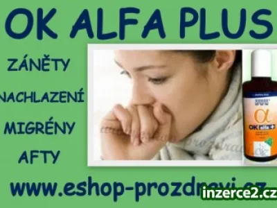 OK Alfa-nachlazení,záněty,afty,migréna