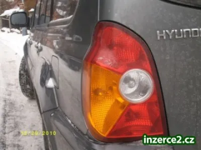 zadní lampa