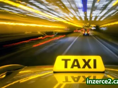 Řidič taxi služby