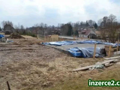 Prodej stavební parcely v Horních Libchavách s projektem na RD 4+kk
