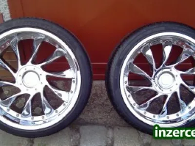 prodam luxusni chromova kola ACE Aviator 2x 19" a 2x20"