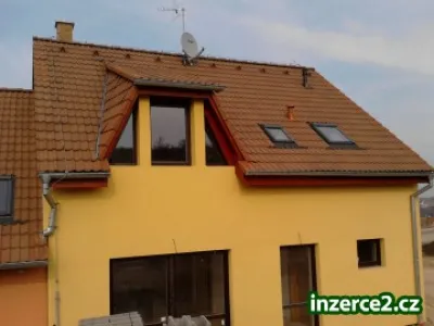 Tesařské, klempířské, pokrývačské,  práce, dodání a montáž sádrokartonu