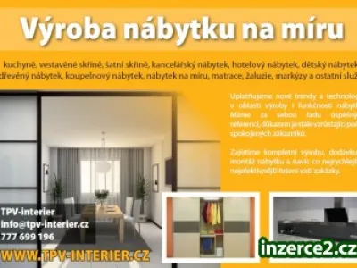 Výroba nábytku Brno