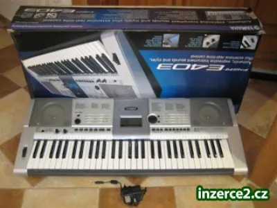 Varhany - klávesy YAMAHA PSR-E403