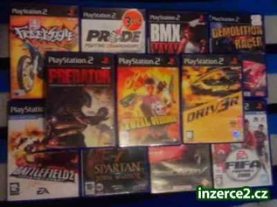 Prodám originální hry na Playstation 2