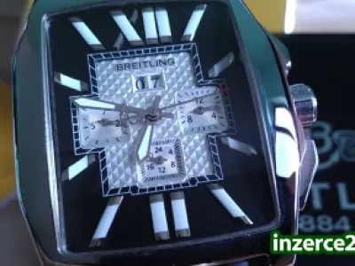 Breitling  for Bentley Flying B Chronograph.White Gold 18K. novy