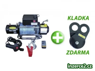 ELEKTRICKÝ NAVIJÁK XWINCH 12 000 lb,12V Syntetik