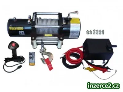 Naviják XWINCH 6000 lb 12V + Kladka zdarma