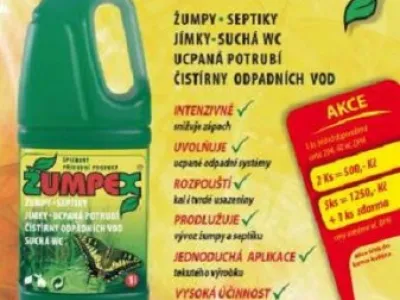 ŽUMPEX -septik, žumpa, jímka, ucpané potrubí, čov