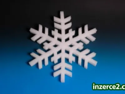 Skládání sněhových vloček, až 18Kč za jednu!