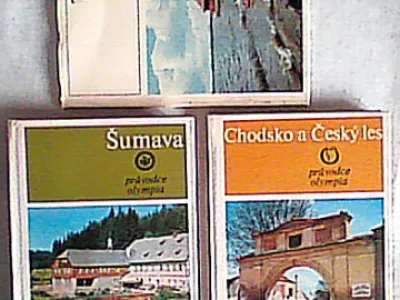 Prodám ŠUMAVA + CHODSKO A ČESKÝ LES – průvodci při výletech