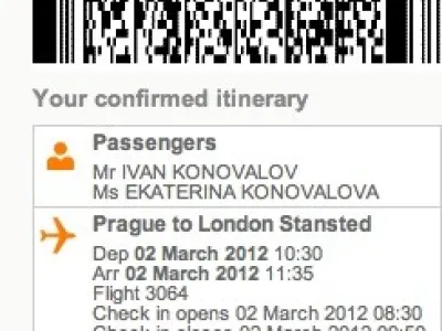 70% SLEVA!!! Prodám 2 letenky  Prague - London za 1000Kč!!!