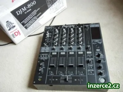 PIONEER DJM 800 špičkový digitální dj mix/V ZÁRUCE