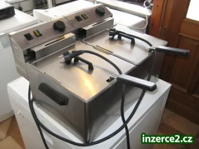 GASTRO PROFI fritéza dvojitá elektrická RM FE-07
