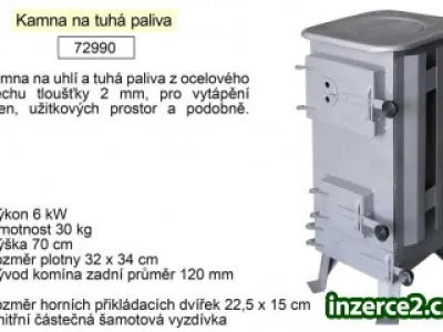Kamna na tuhá paliva