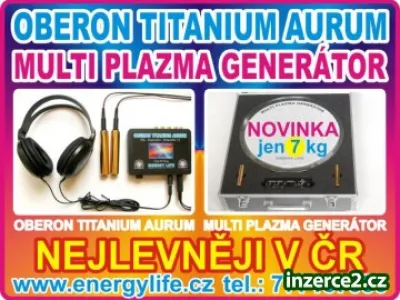 Oberon Titanium Plazma generátor
