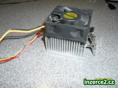 Chladič s ventilatorem pro procesory Pentium