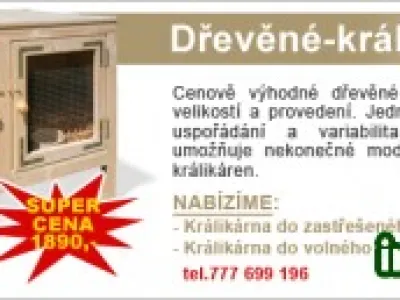 Dřevěné králikárny