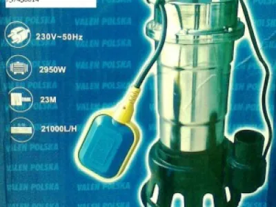 Kalové čerpadlo do studny a septiku 2800W s plovákem