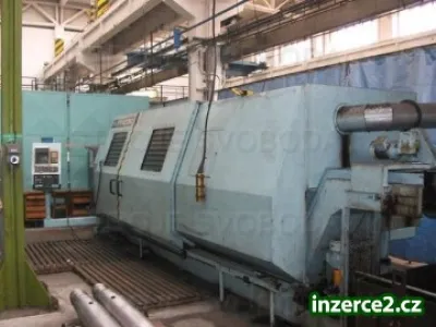 Poloautomat soustružnický s číslicovým řízením SPU 40 CNC.