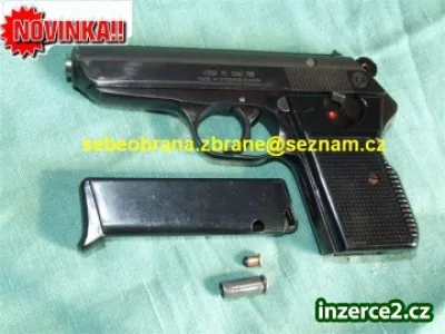 CZ 50/70 - NOVINKA - flobertka 6mm jako pistole