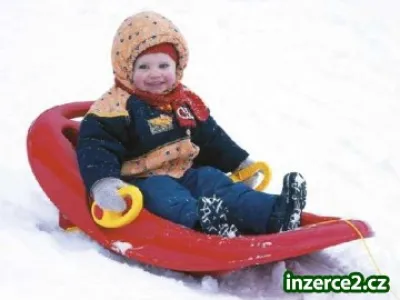 Dětské plastové boby a sáně německá výroba