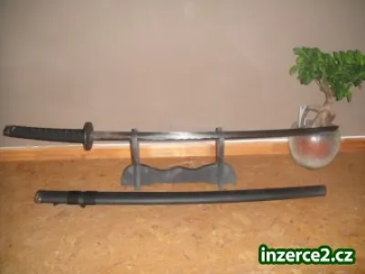 katana,samurajský meč