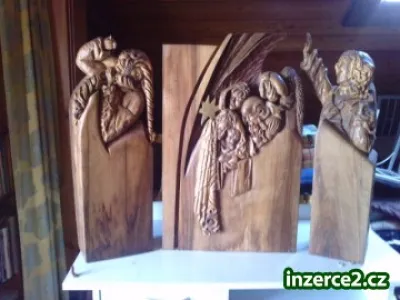 Nabízím betlém triptych Klanění tří králů