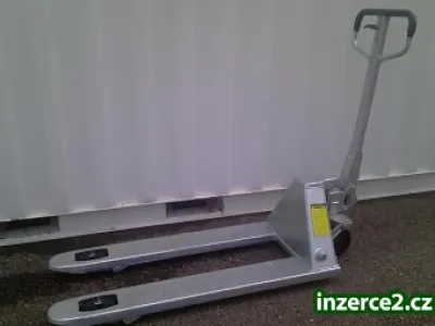 Nový galvanizovaný paletový vozík MG25