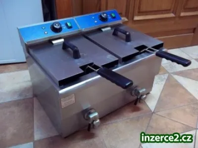 GASTRO PROFI fritéza dvojitá elektrická APEXA EF 28