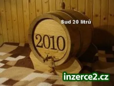 Dubové sudy na zrání destilátů (skladem) = na alkohol vysoké kvality !