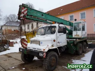 Autojeřáb PRAGA V3S AD 80