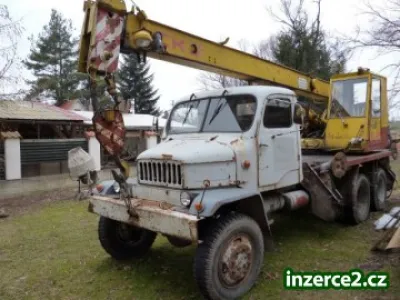 Autojeřáb PRAGA V3S AD 80