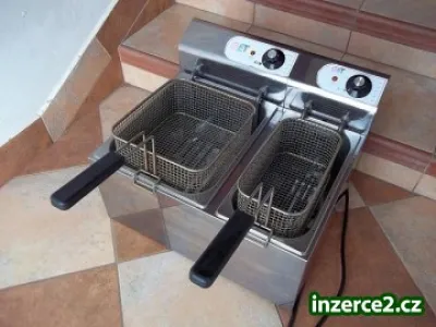 GASTRO PROFI fritéza dvojitá elektrická GET