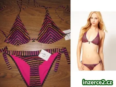 LUXUSNÍ plavky zn.Calvin Klein, vel.38