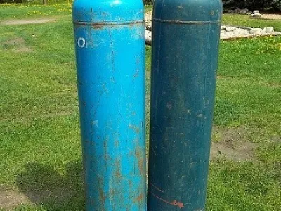 Plynová bomba lahev na propan butan (2 kusy)