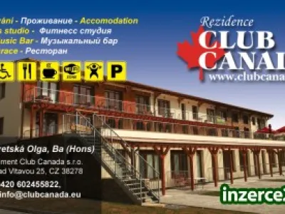 Wellness pobyty na Lipně v Rezidenci Club Canada.