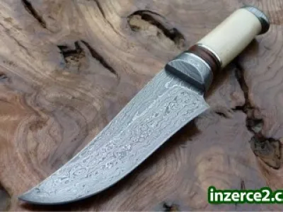 Umělecké kovářství, nožířství, Damascenský nůž