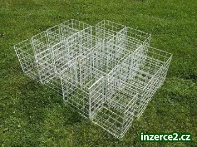 Drátěný koš - drátěné koše - 18 kusů