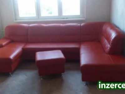 Prodám koženou sedací soupravu