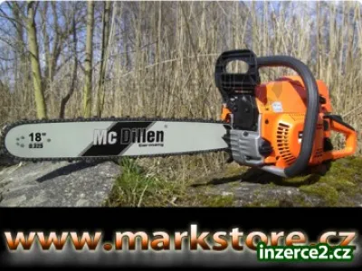 Nová motorová pila MC Dillen Germany 52cm3