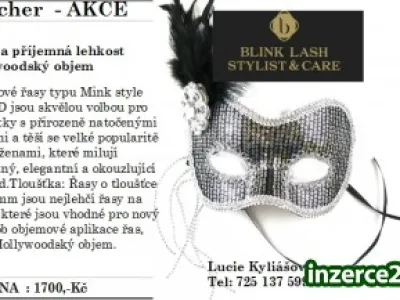 Hollywoodský objem Blink Lashes stylist care