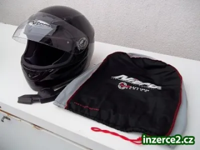 Motorkářská moto helma přilba odklápěcí NITRO