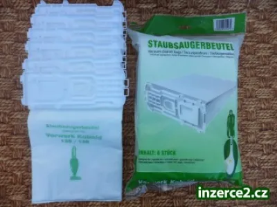 Sáčky pro vysavač VORWERK 135/136 balení 6 ks